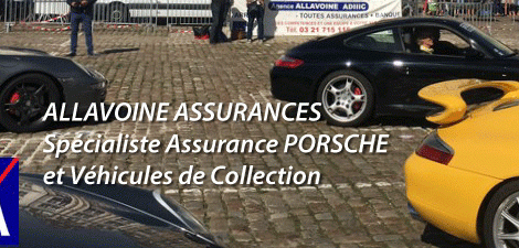 PUB ALLAVOINE ASSURANCES SPECIALISTE ASSURANCE PORSCHE COLLECTION